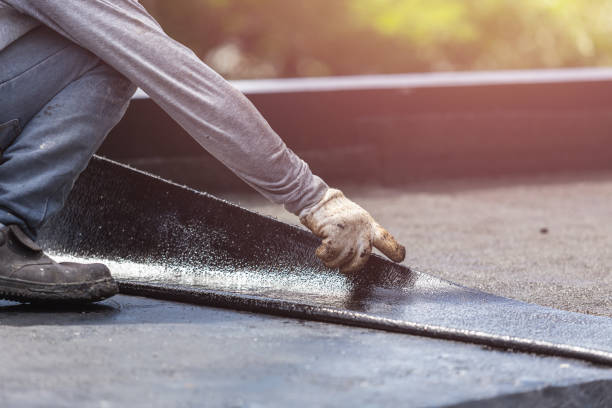 Professional Interior Drainage System technician working in Merrick, NY